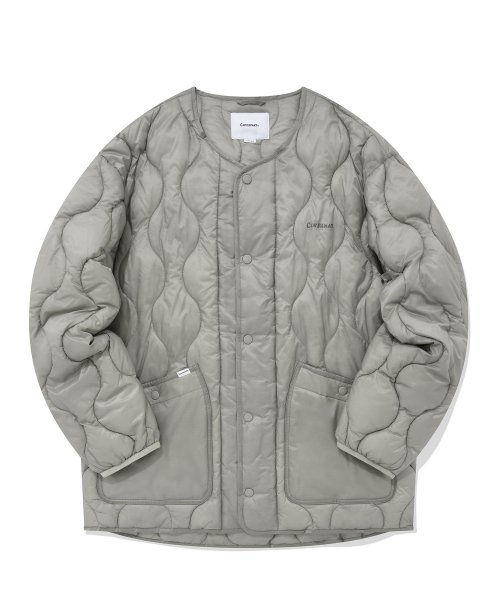 Стеганая куртка Mid Light Gray