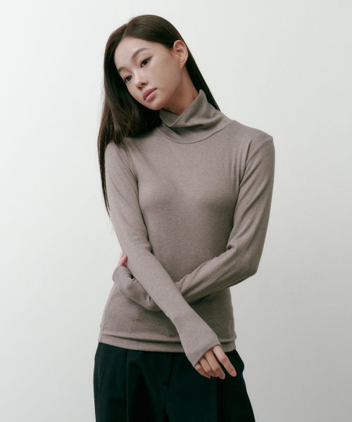 Базовая водолазка Tensiwool Dark Beige 4W2245302