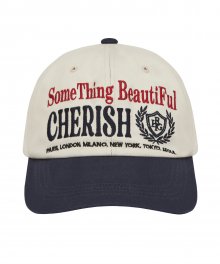 LX CHERISH BALL CAP(BEIGE)