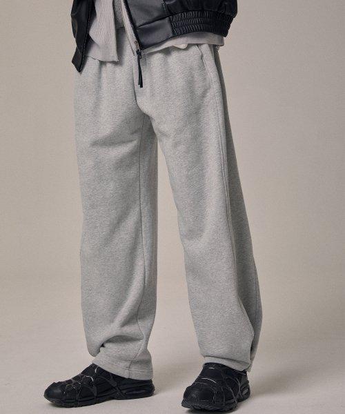 Wide Sweatpants Pace Plasticity Washed Grey - Base Sneakers