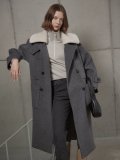 Over fit double coat SW0WC403_3color
