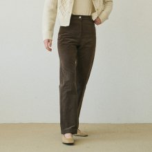 CORDUROY SPAN PANTS_BROWN