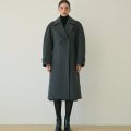 VOLUME WOOL COAT_CHARCOAL