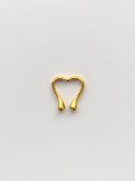 마르스봄(MARSBOM) heart thin gold earcuff