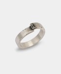 그레이노이즈(GRAYNOISE) Stitch twist ring (925 silver)
