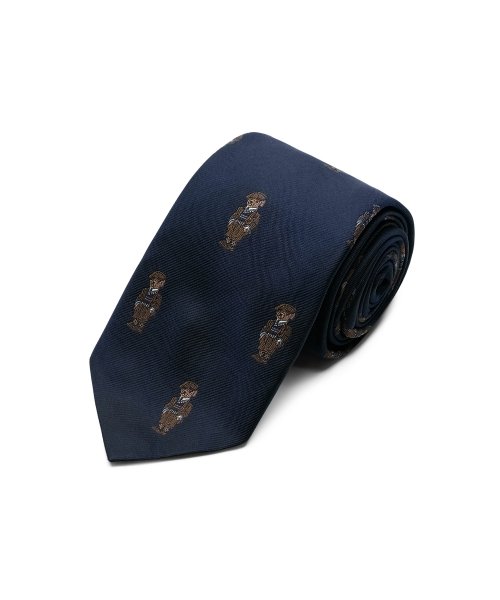 폴로 랄프 로렌(Polo Ralph Lauren) 폴로 베어 실크 타이 - 네이비 - 219,000 | 무신사 스토어