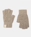 wool fingerless gloves (G002_beige)