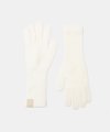 basic long wool gloves (G003_ivory)