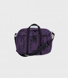 mmo boston bag 075 / nylon twill purple