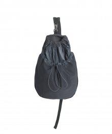 Reversible String Backpack / Charcoal