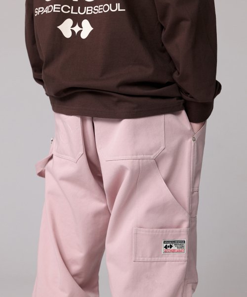 스페이드클럽서울(SPADE CLUB SEOUL) SCS Work Pants - Pink 워크 팬츠