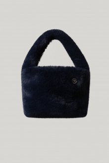 Fur mini Bag (navy)