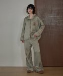 아템포(ATEMPO) CLASSIC ROUND PAJAMA SET_ash olive