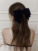 카인더베이비(KINDABABY) [2color] romantic pearl velvet ribbon