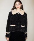 Teddy Bear Fur Coat_ Black