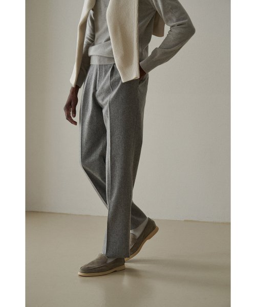 Мягкие фланелевые классические брюки Grey