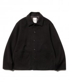 Wool Single Jacket Brown