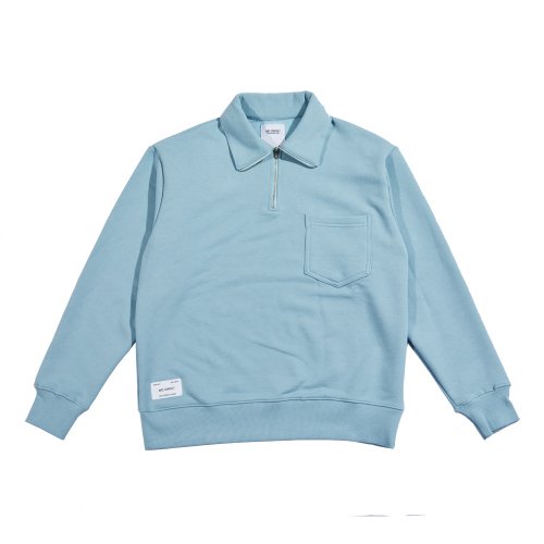 AC Quarter Zip-up, Sky Blue