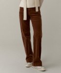 블랭크03(BLANK03) corduroy boot cut pants (brown)