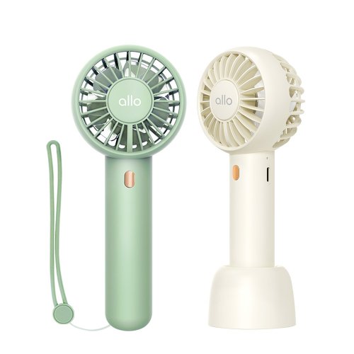 [파우치증정] 휴대용 미니 선풍기 듀얼팬 F2