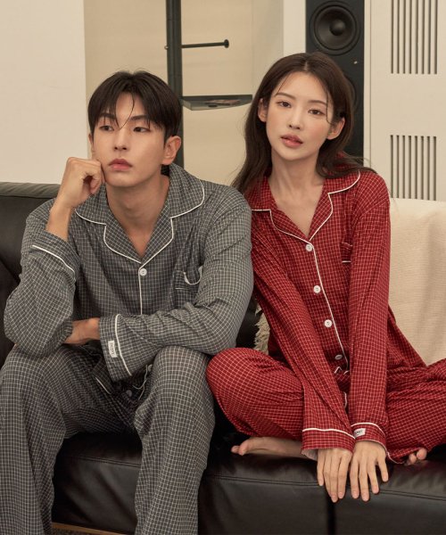 MUSINSA DOSSY Sofkin Cozy Couple Pajamas Set