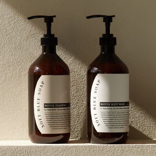 멈칫(MUMCHIT) [SET] 바이오톡스 소프트블루솝 샴푸 1000ml+바디워시 1000ml - 후기 | 무신사