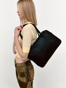 [리퍼브] Trapezoid Shoulder Bag (black)