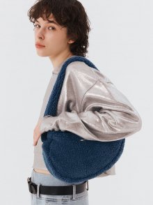 [리퍼브] Furry Shoulder Bag (blue)