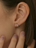 멕코이(MCCOII) 14k unique cutting earring
