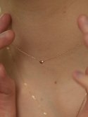 멕코이(MCCOII) 14k volume heart necklace(2 size)