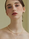 멕코이(MCCOII) basic pearl ball necklace
