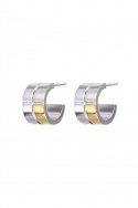 레브(REVE) [Silver 925] quarter-hoop earrings