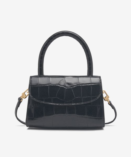 MUSINSA BY FAR Women s Mini Tote Bag Black 19CRMINABLDSMABLK