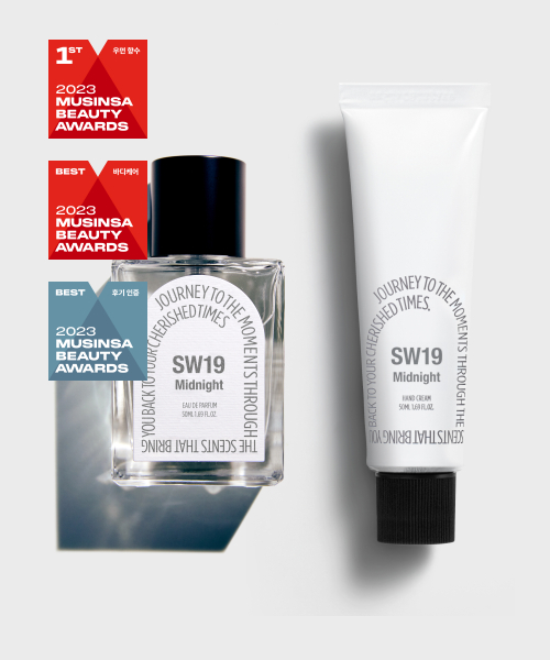 에스더블유나인틴() SW19 Midnight PERFUME HAND CREAM DUO SET 상품 이미지