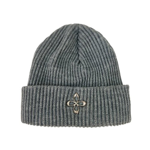 MUSINSA | SURGERY surgery clover logo beanie ver.2 gray