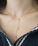 메리모티브(MERRYMOTIVE) Drop chain with pendant 925silver necklace