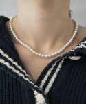 메리모티브(MERRYMOTIVE) Standard 6mm pearl surgical necklace (2colors)
