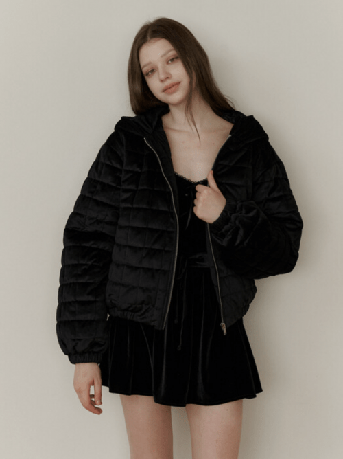 quilting велюровый padding куртка