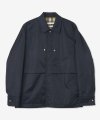 남성 프레스 스터드 셔츠 재킷 - 네이비 / J47BN0012JTN027402