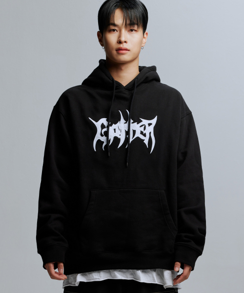 GOTTER BIG LOGO HOODIE_BK