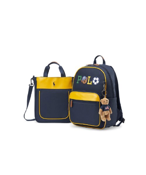 폴로 랄프 로렌 칠드런(POLO RALPH LAUREN CHILDREN) 베어 백팩 슈즈백 세트 - 네이비 - 269,000 | 무신사 스토어