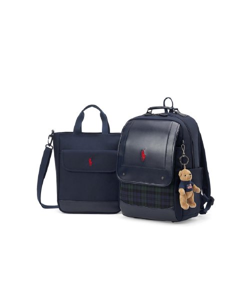 폴로 랄프 로렌 칠드런(POLO RALPH LAUREN CHILDREN) 헤리티지 백팩 슈즈백 세트 - 네이비 - 299,000 | 무신사 스토어