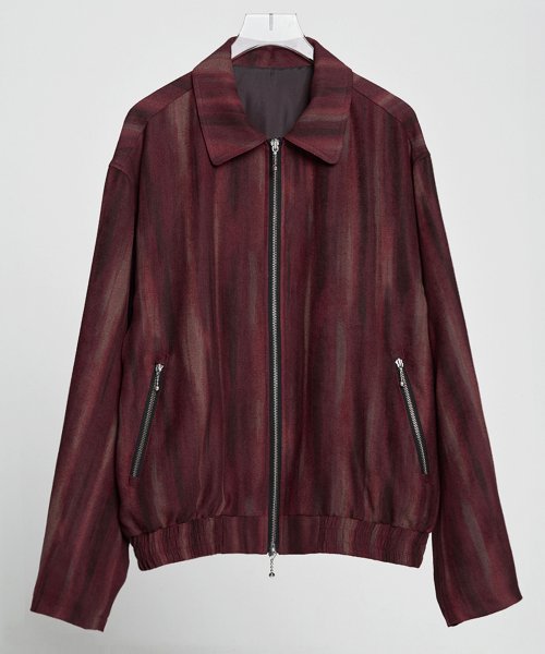 Блузон с классическим воротником (Burgundy)