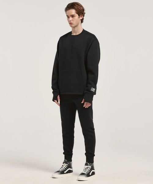 [Комплект] Свитшот HAIRY FLEECE WOMENS + джоггеры (ZET BLACK)