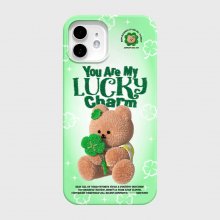 [아이폰 15 추가]LUCKY CHARM COVY-GREEN(하드)