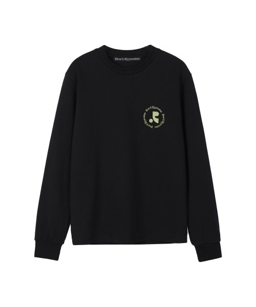 MUSINSA | REST&RECREATION RR CREWNECK T-SHIRT BLACK