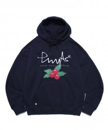 CHERRY HOODIE NAVY