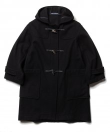 Melina Women Duffle Coat - Black 6999