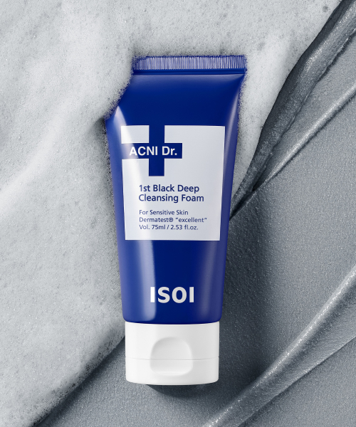 아이소이() 아크니 닥터 퍼스트 블랙 딥 클렌징 폼 75ml 상품 이미지