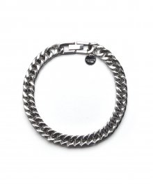 BA046 [Surgical steel] Bold chain bracelet